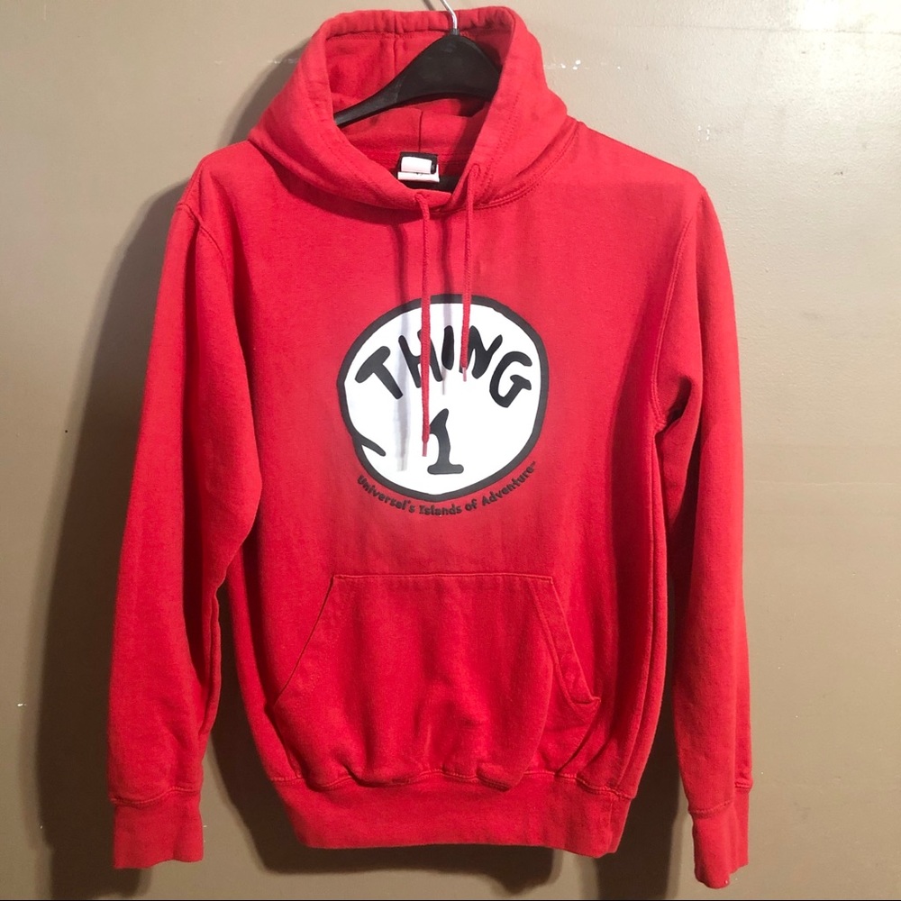 Thing 1 Universal Studio Women Size S Hoodie